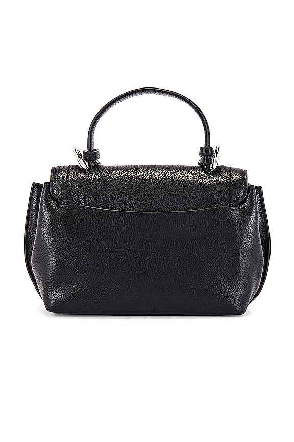 view 2 of 5 Stella Mini Flap Satchel in Black