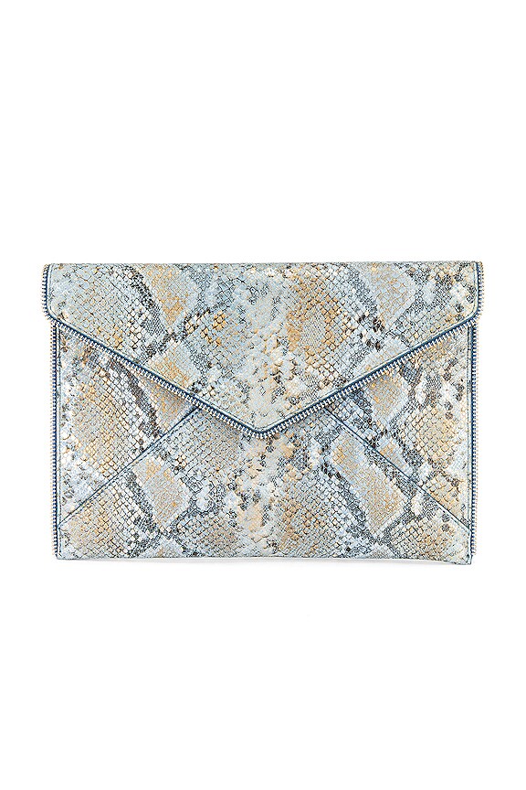 view 1 of 4 POCHETTE LEO in Cement Blue Multi
