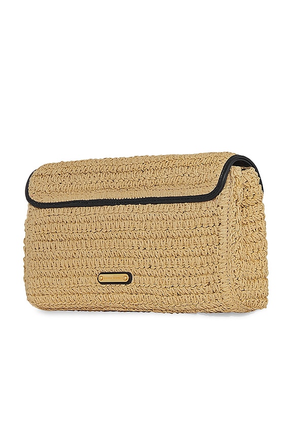 view 2 of 3 Envelope Clutch in Neutral & Black