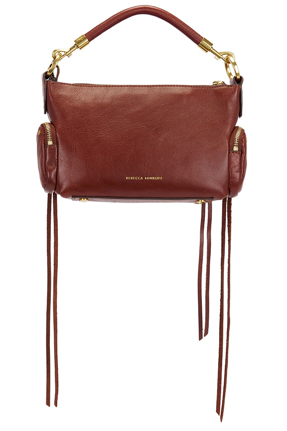 view 2 of 5 SAC À BANDOULIÈRE MINI MAB in Sienna