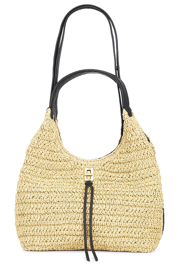 view 1 of 6 BOLSO SATCHEL DARREN in Natural & Black