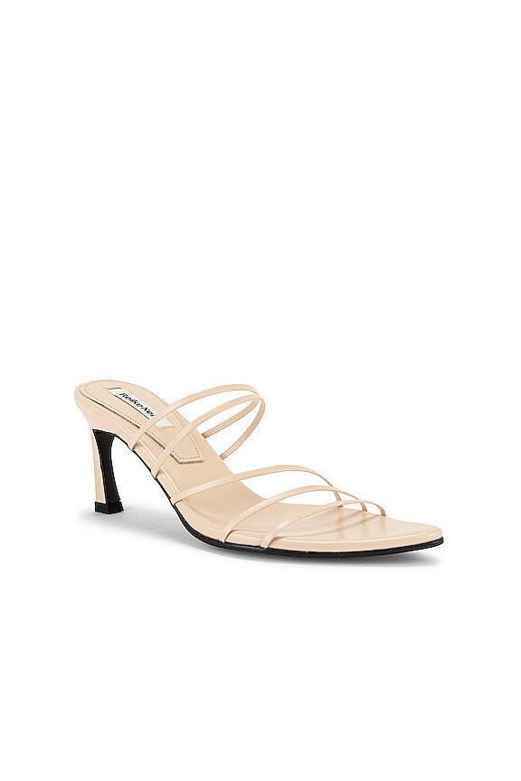 view 2 of 5 5 Strings Pointed Sandal in Cream