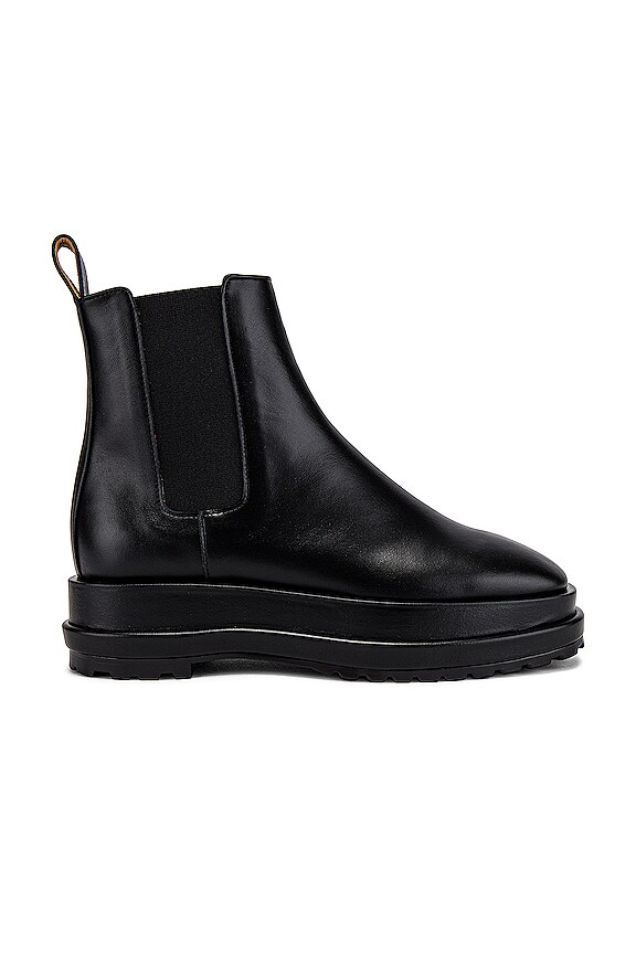 view 1 of 5 Platform Chelsea Boots in Black