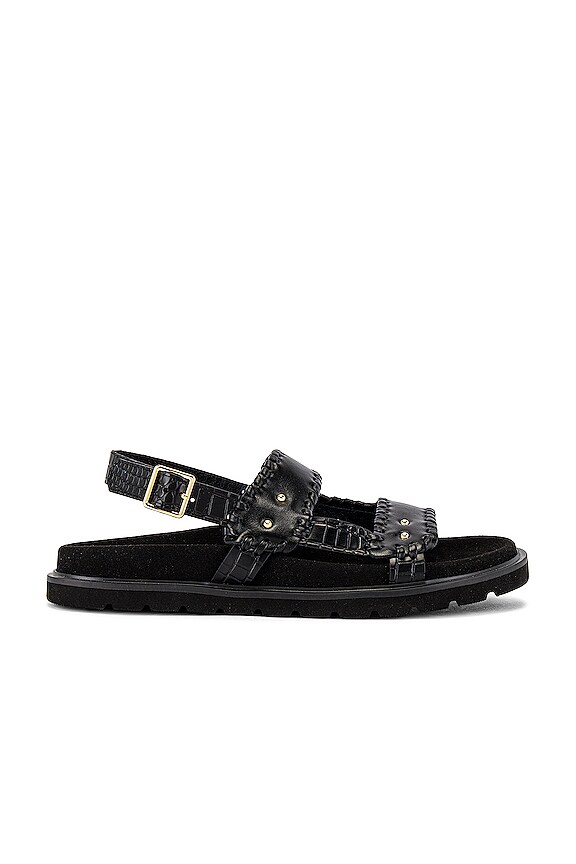 view 1 of 5 Turnover Mold Sandals in Black