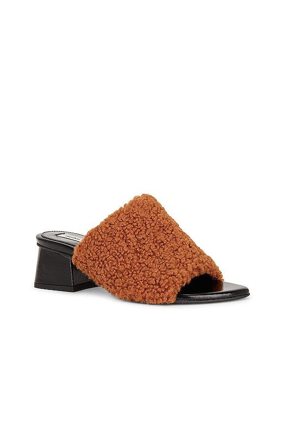 view 2 of 5 MULES FAUX FUR in Brown