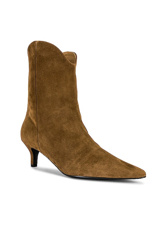 view 2 of 5 웨스턴 스트레이트 부츠 in Brown