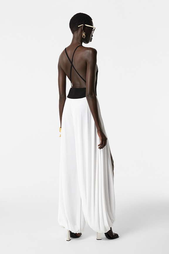 view 2 of 6 Mika Jumpsuit in Black & White