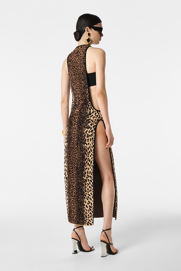 view 2 of 6 VESTIDO AMBHER in Leopard