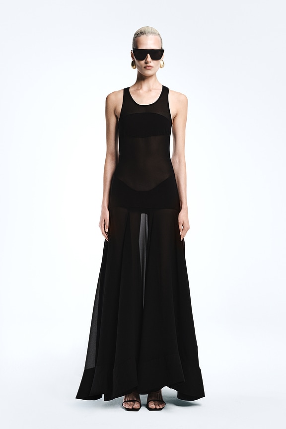 view 1 of 6 Lysandre Gown in Black