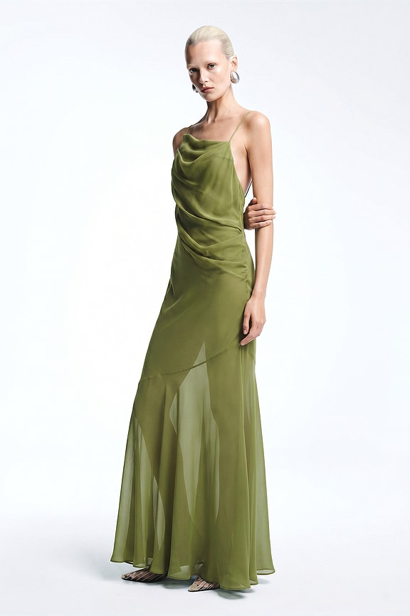 view 1 of 6 ROBE DE SOIRÉE SIAGRE in Green