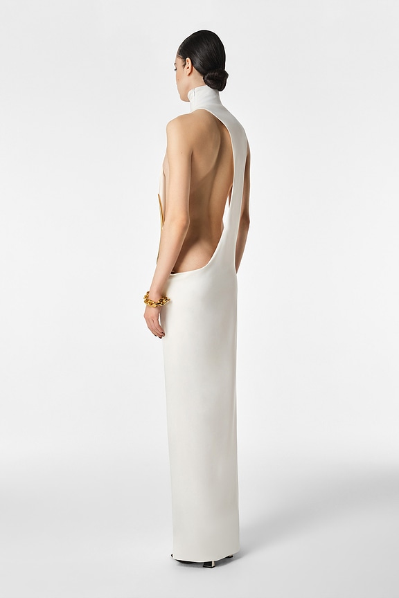 view 2 of 5 Raye Gown in White