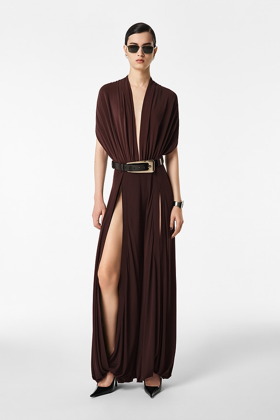 view 1 of 5 PANTALÓN KYRIE in Brown