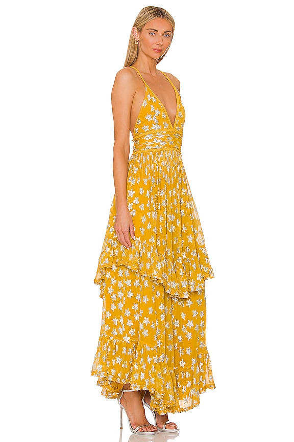 view 2 of 4 ВЕЧЕРНЕЕ ПЛАТЬЕ VEGA in Yellow