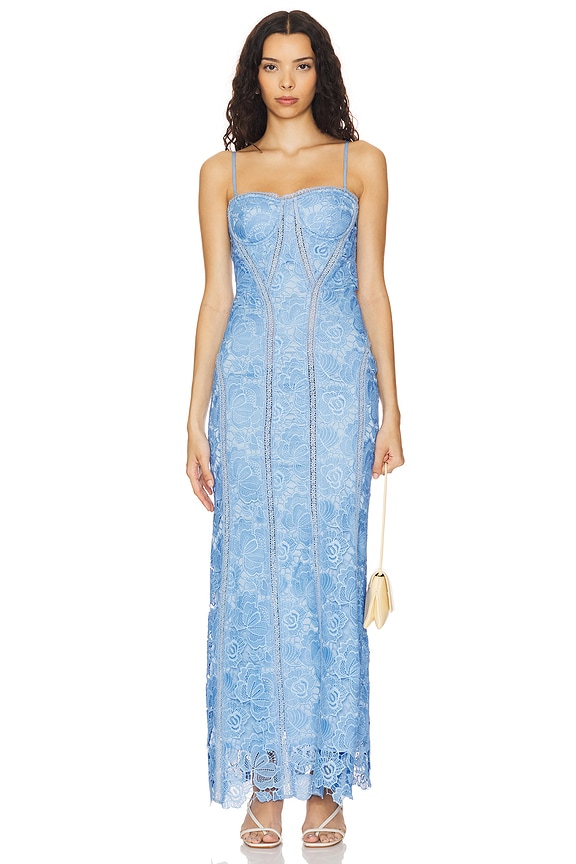 view 2 of 4 Maxi Dress in Steel Blue