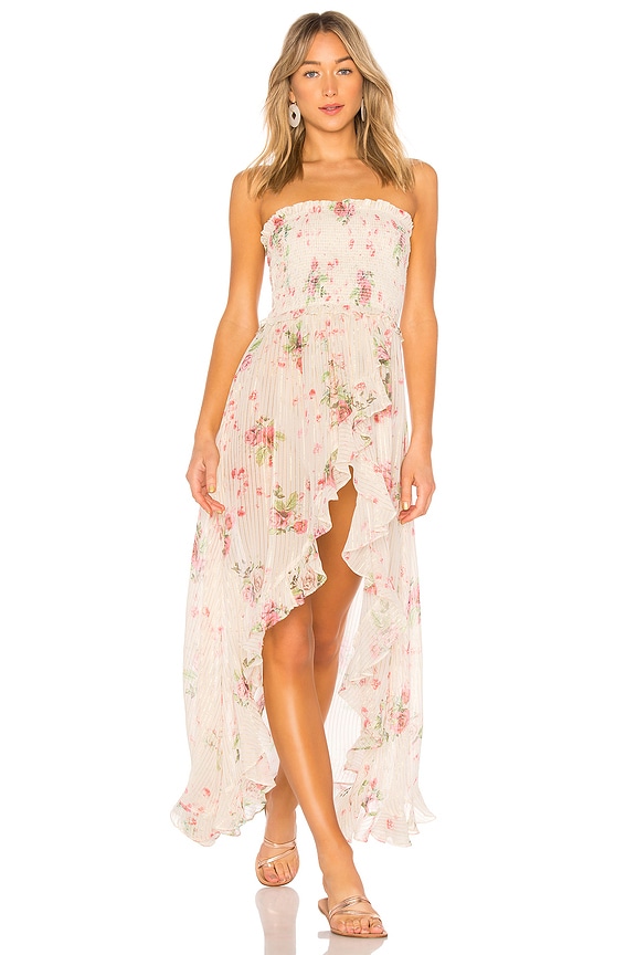 view 2 of 4 x REVOLVE Strapless Maxi Dress in Rose Floral