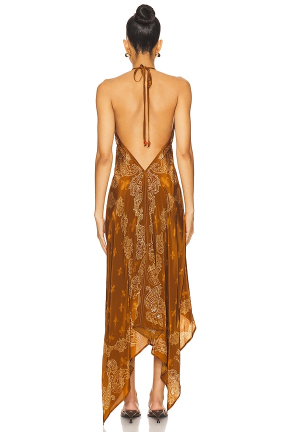 High Low Handkerchief Dress
