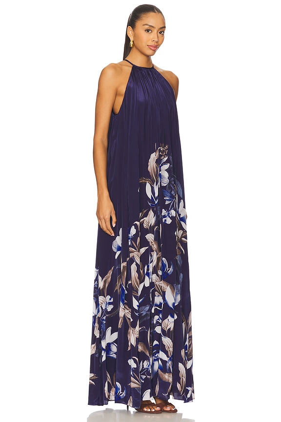 view 2 of 4 Halter Maxi Dress in Navy