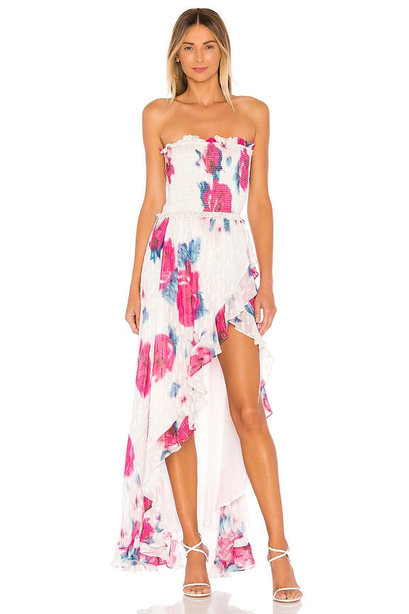 view 1 of 6 Bayu Hi Low Dress in White