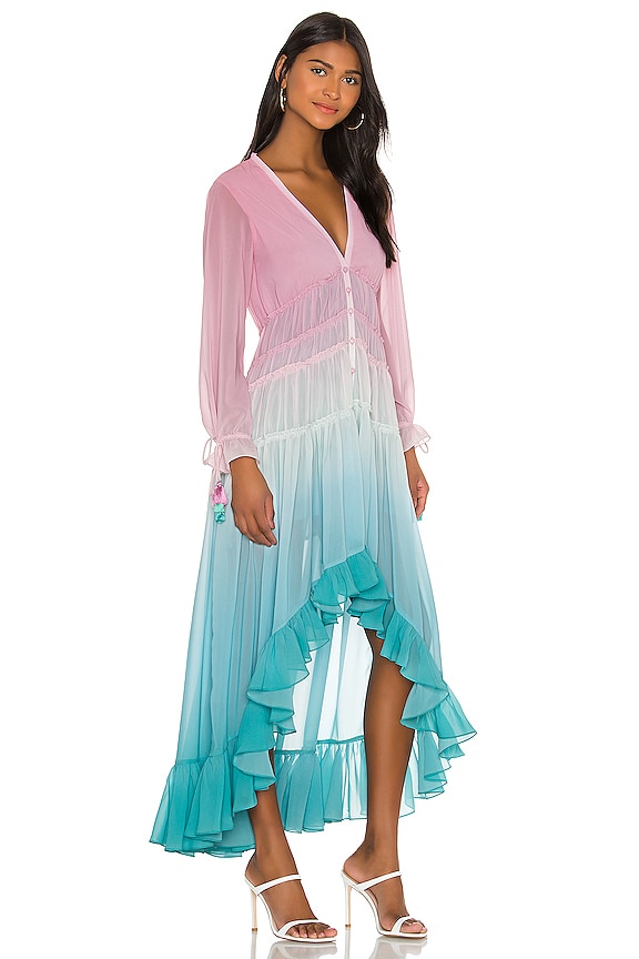 view 2 of 3 Ciel Dress in Pink Blue