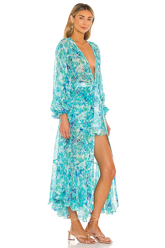view 2 of 5 X REVOLVE Nesh Kimono in Blue