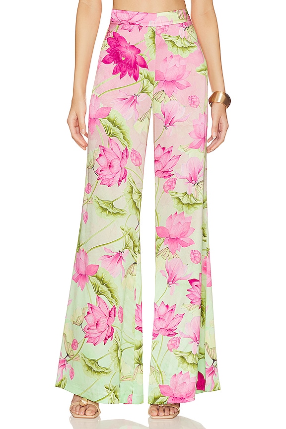 view 1 of 4 PANTALON FLARE REN in Multi