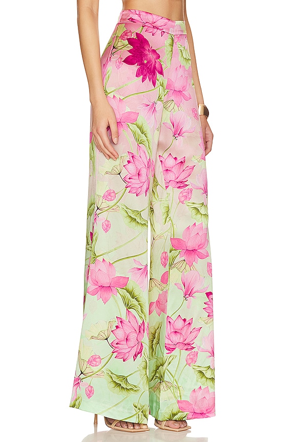 view 2 of 4 PANTALON FLARE REN in Multi