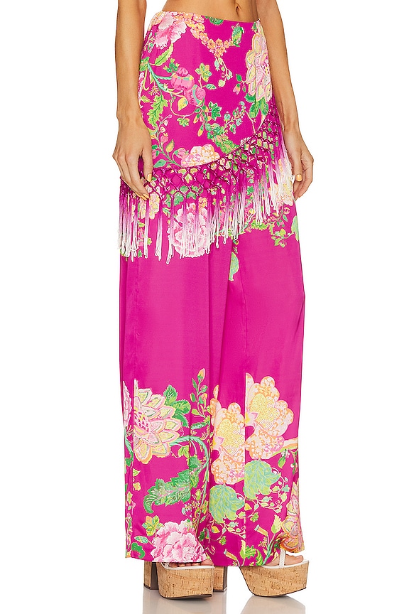 view 2 of 5 PANTALON CHLOE in Fuchsia Pink