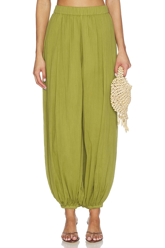 view 1 of 6 Harem Pants in Green