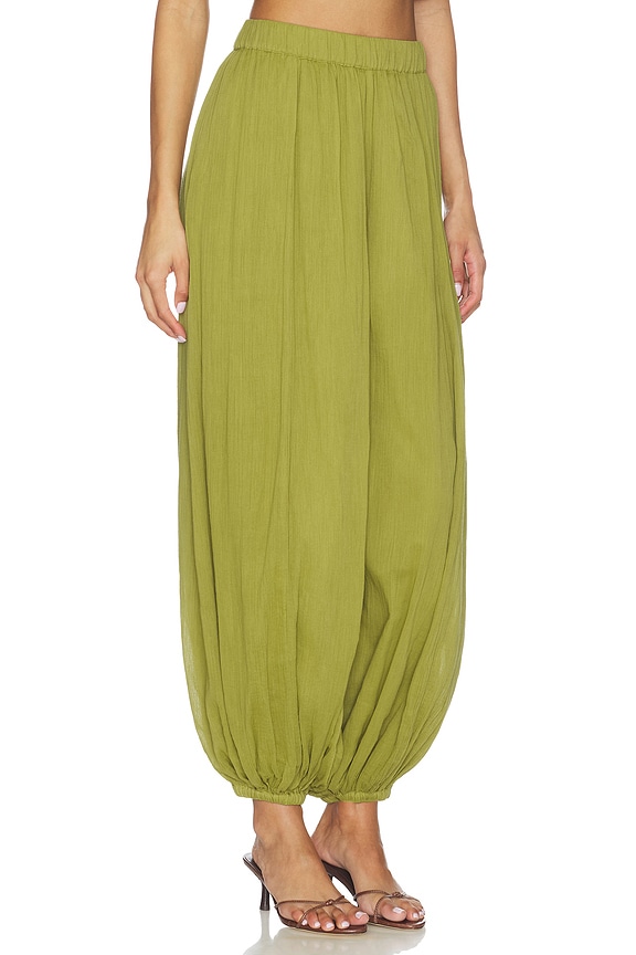 view 2 of 6 Harem Pants in Green