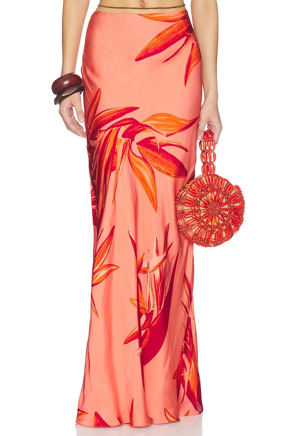 view 1 of 6 Maxi Skirt in Terracotta