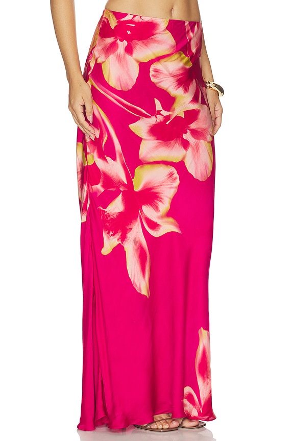 view 2 of 6 Maxi Skirt in Cherry