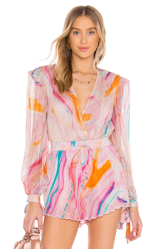 view 1 of 6 Davina Top in Pink