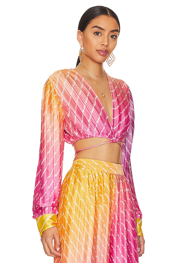 view 2 of 4 TOP RECORTADO EVIE in Multi