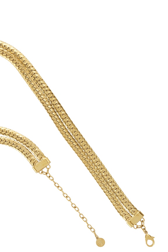 view 2 of 2 Fashion Belt in Mult & Gold