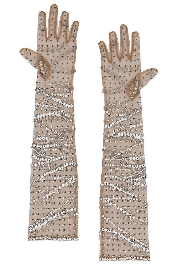 view 2 of 2 GUANTES LYRIC in Tannin