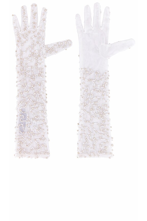 view 2 of 5 GANTS ARI in White Pearl