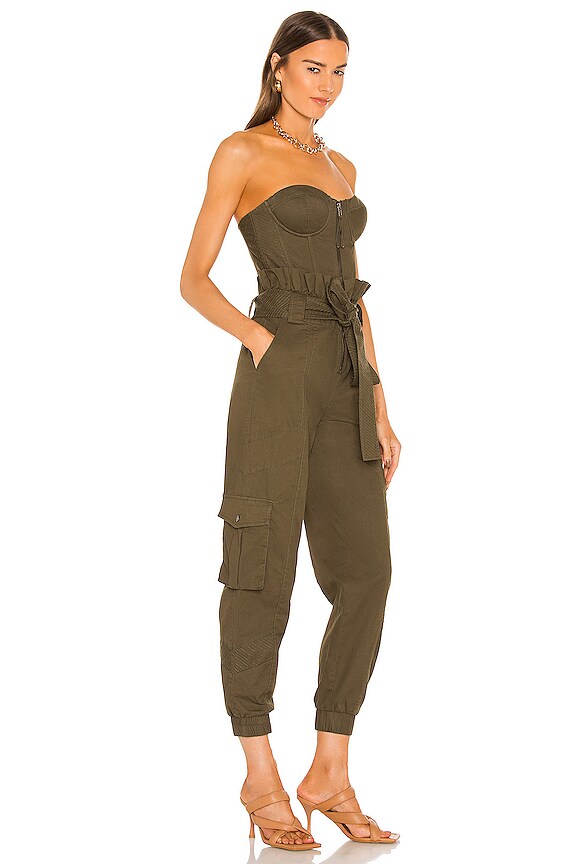 view 2 of 3 КОМБИНЕЗОН ADDISON in Army Green