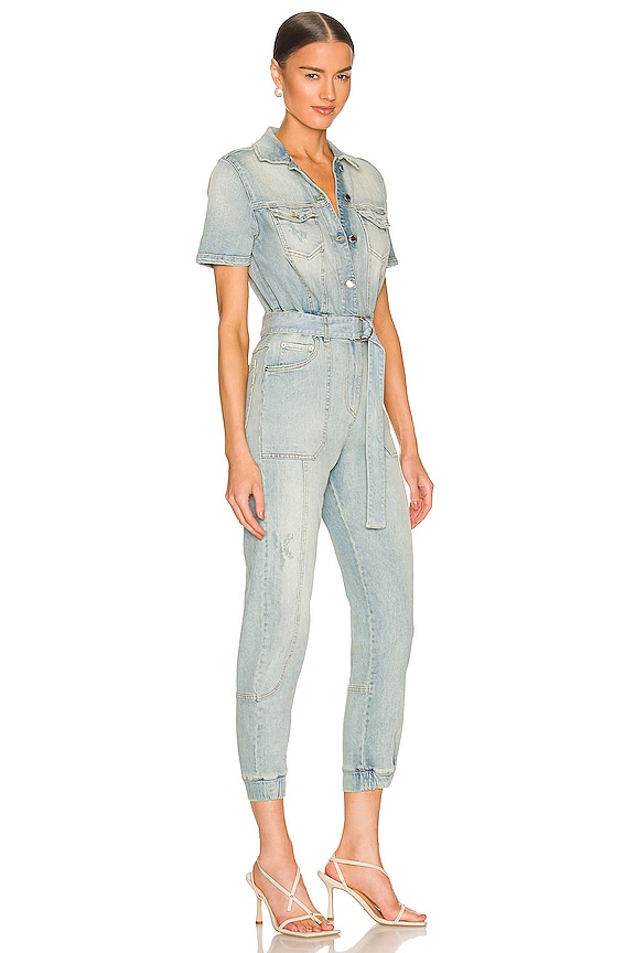 view 2 of 3 Lacey Jumpsuit in Porcelain Blue