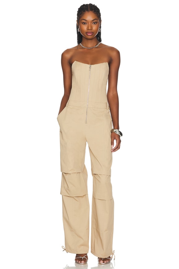 view 2 of 4 Stana Jumpsuit in Sand