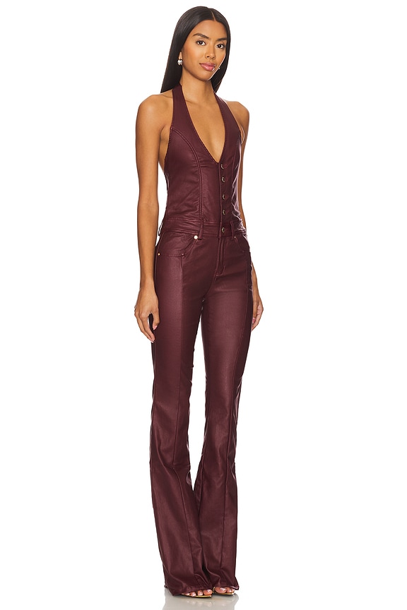 view 2 of 3 Cynthia Jumpsuit in Coated Port