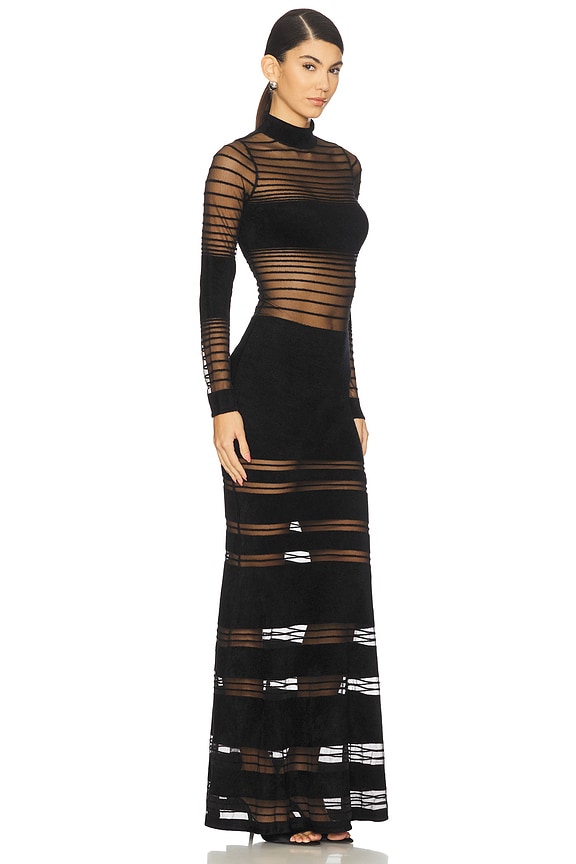 view 2 of 3 Johanne Dress in Black