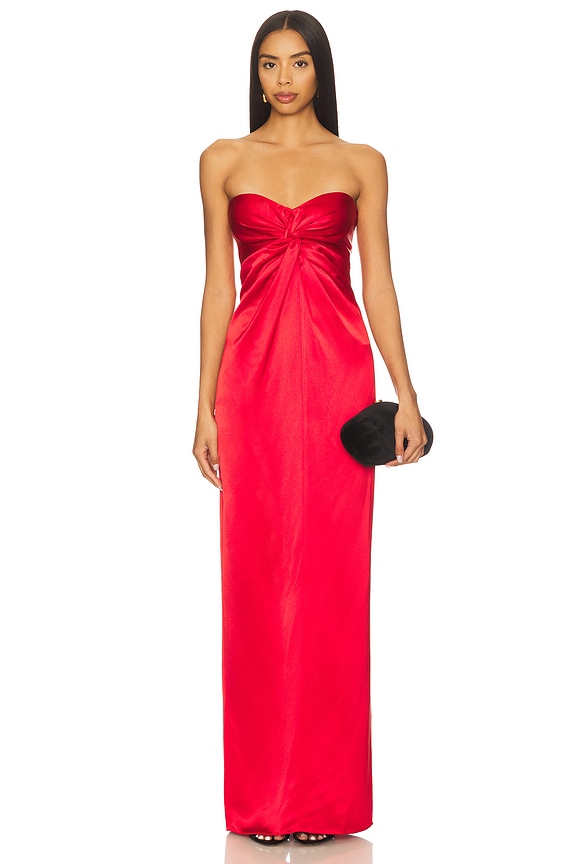 view 1 of 3 Olivine Dress in Red