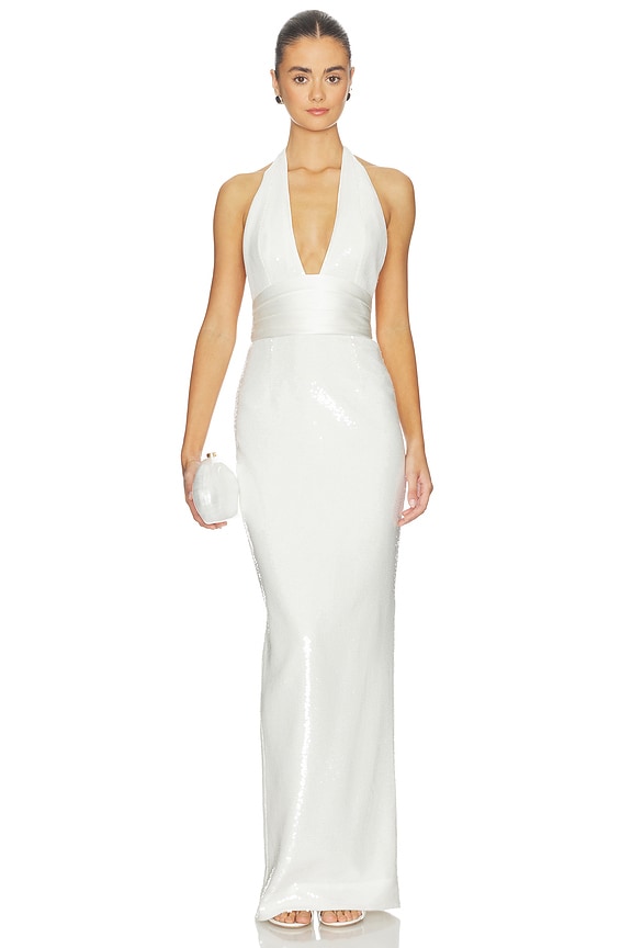 view 1 of 4 Kelsie Dress in White