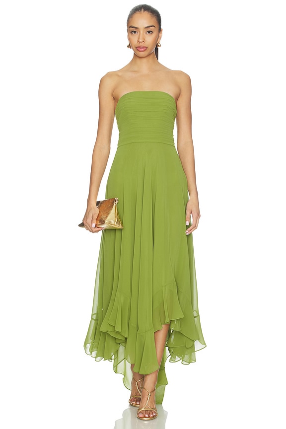 view 1 of 3 VESTIDO LOUISA in Kiwi