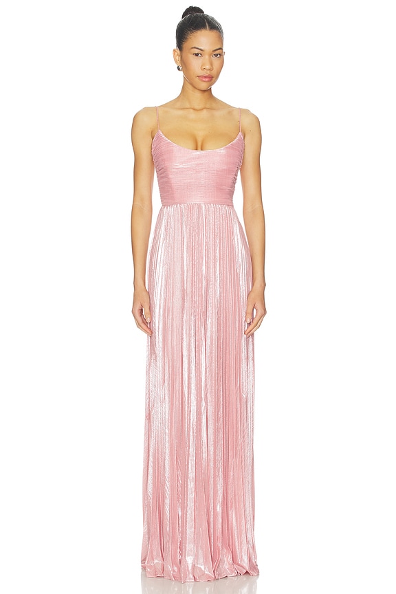 view 1 of 5 ROBE RHOSYN in Metallic Rosa