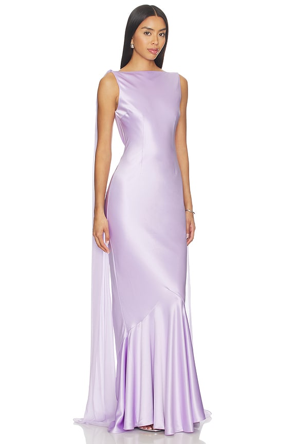 view 2 of 3 VESTIDO JULIA in Lavender