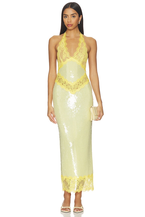 view 1 of 4 Vicky Dress in Yuzu