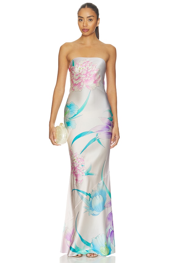 view 2 of 3 MAXIVESTIDO KEATON in Beija Flor Pistachio