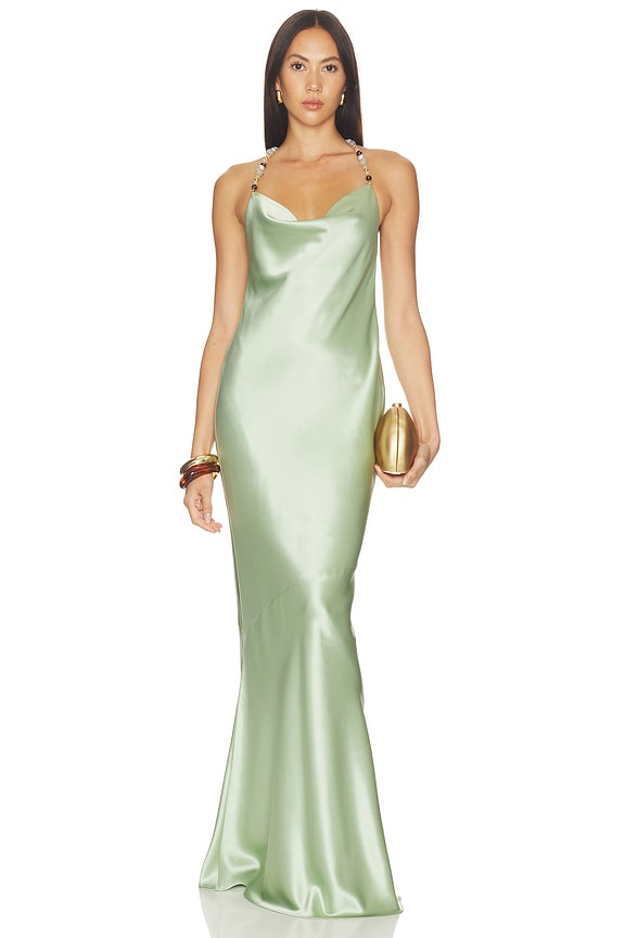 view 2 of 4 Odalis Dress in Matcha