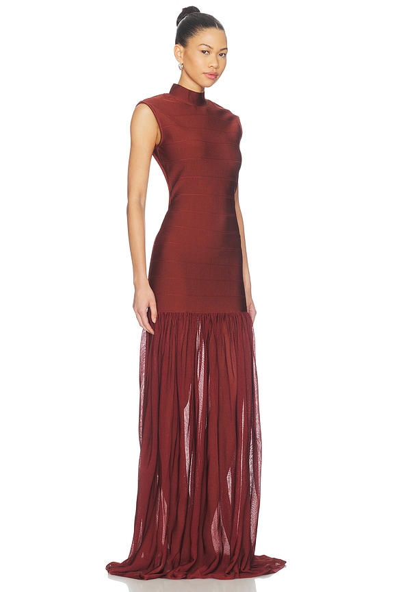 view 2 of 3 VESTIDO ZOSIMA  in Cigar